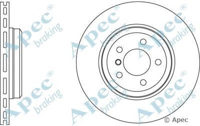 APEC BRAKING dsk2607 -  Тормозной диск